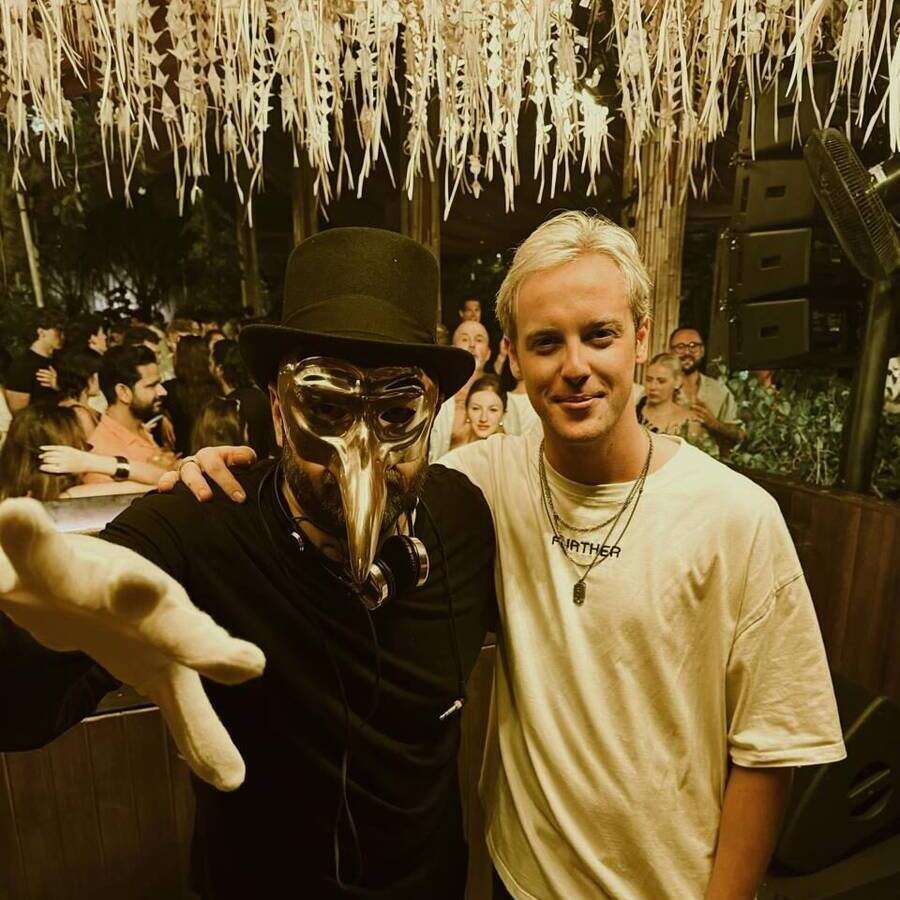 Nico with Claptone