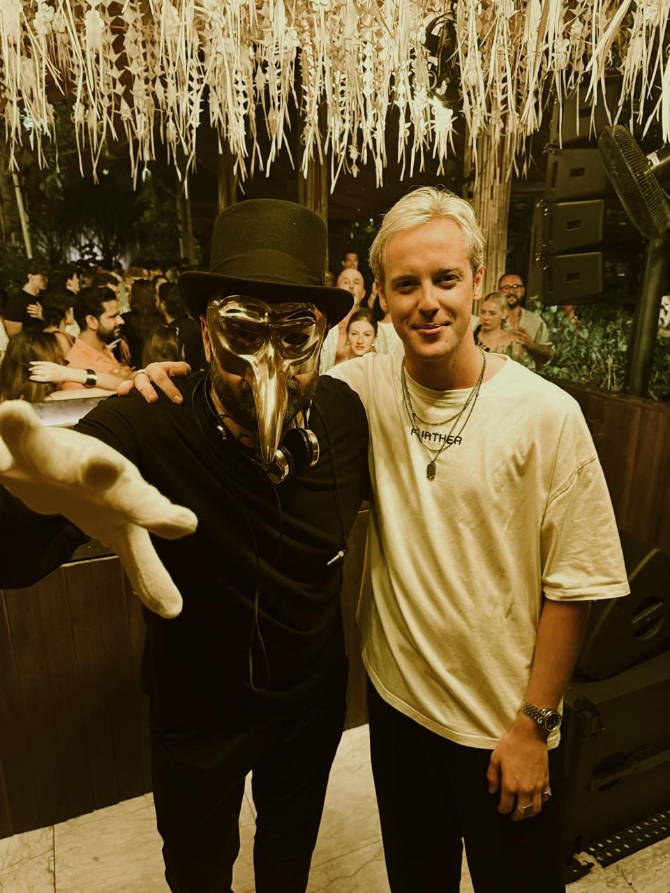 Nico with Claptone